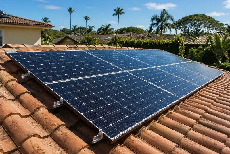 Installation de panneaux solaires à Fillols